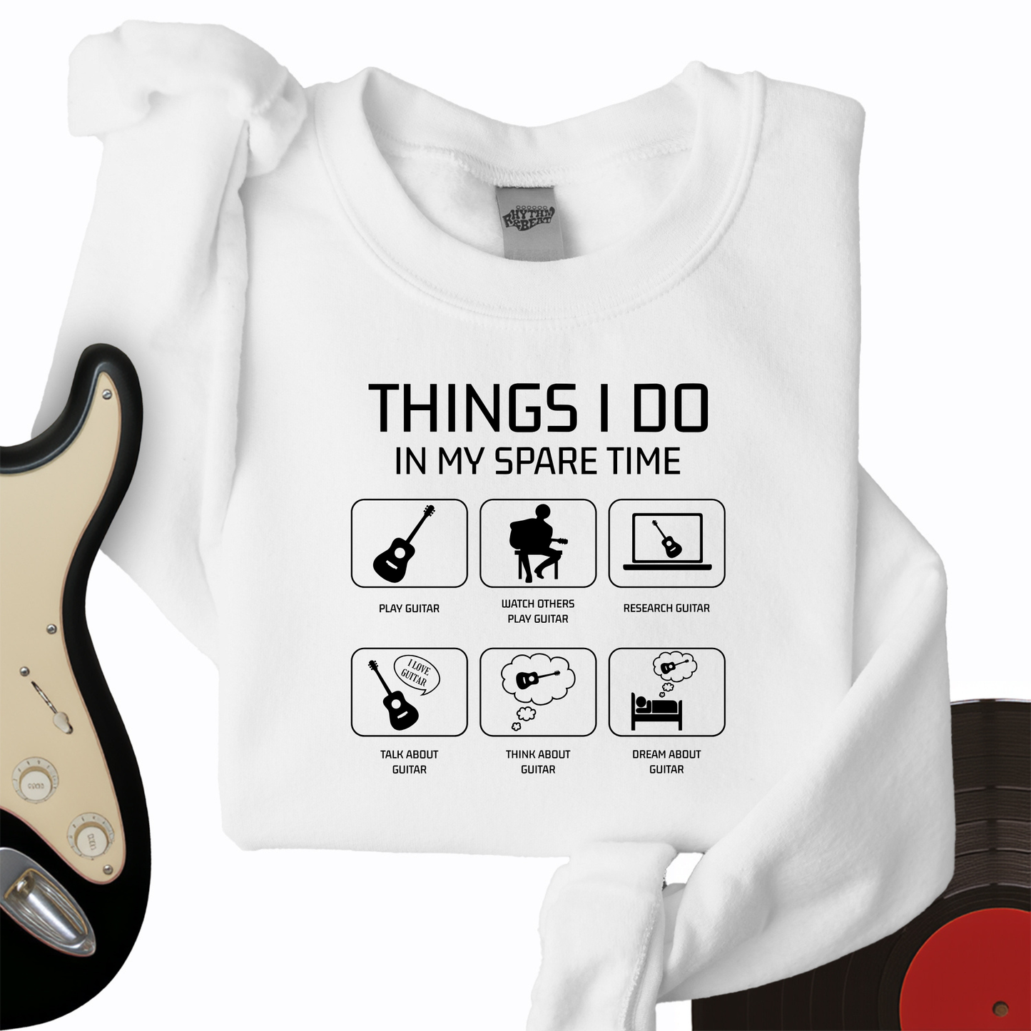 All I Do is Guitar Crewneck