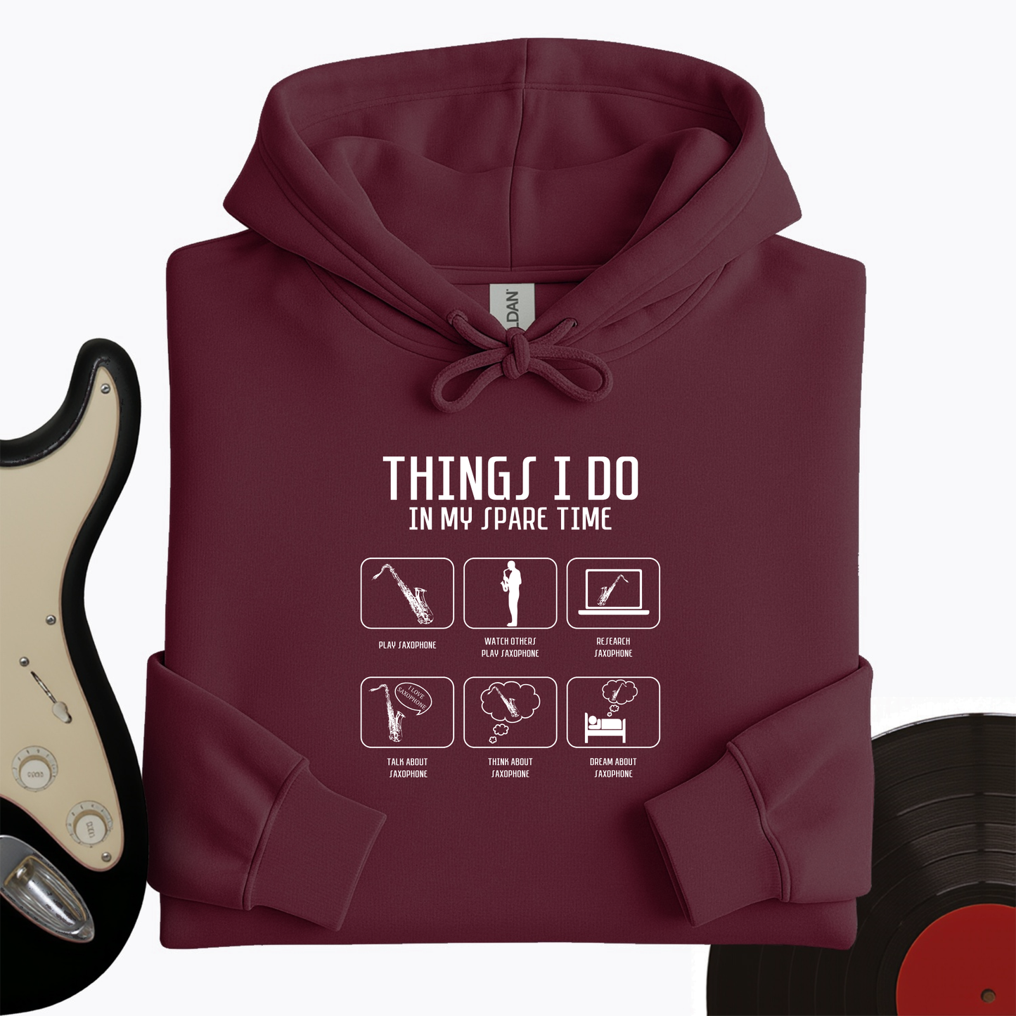 All I Do is Saxophone Hoodie