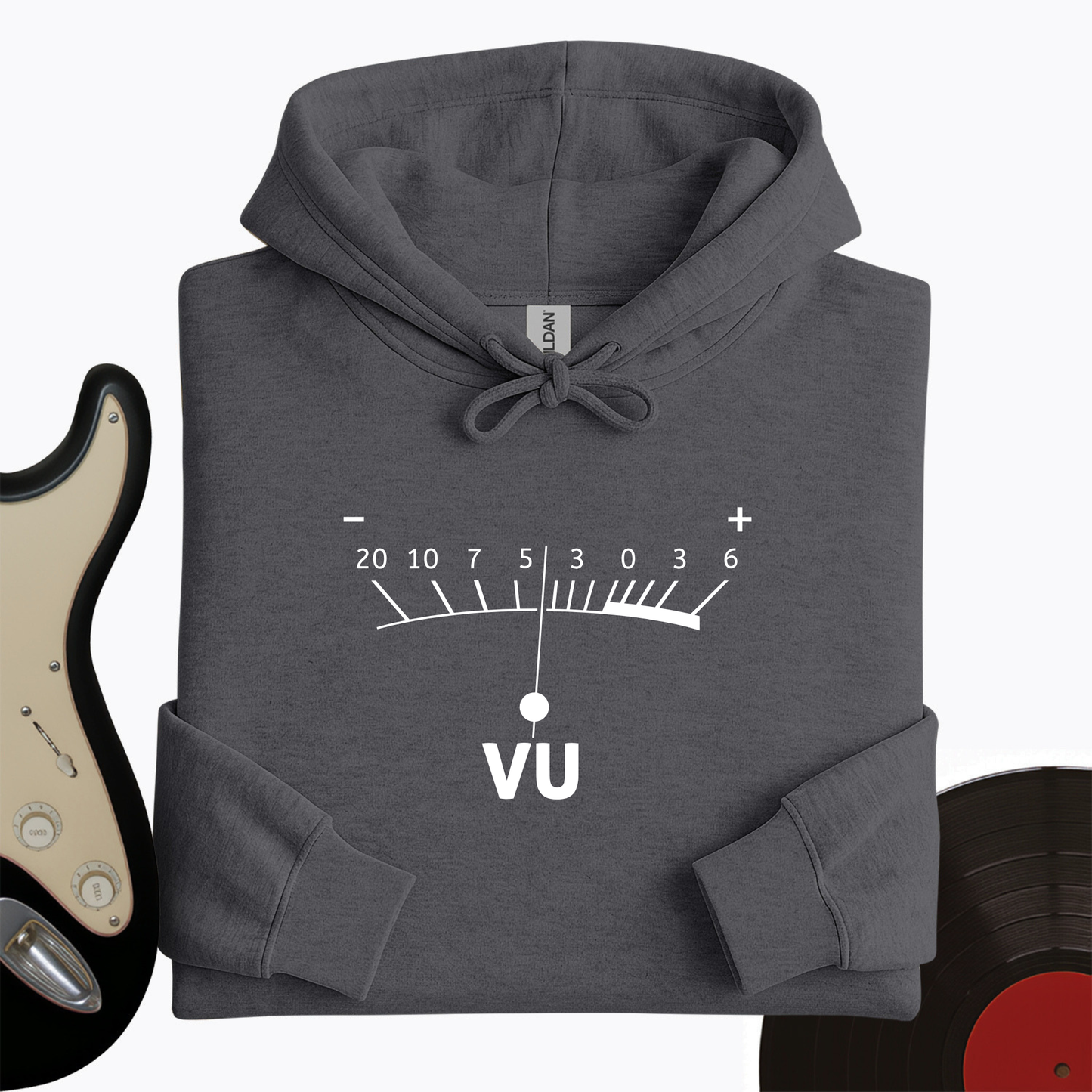 VU Meter B&W Hoodie