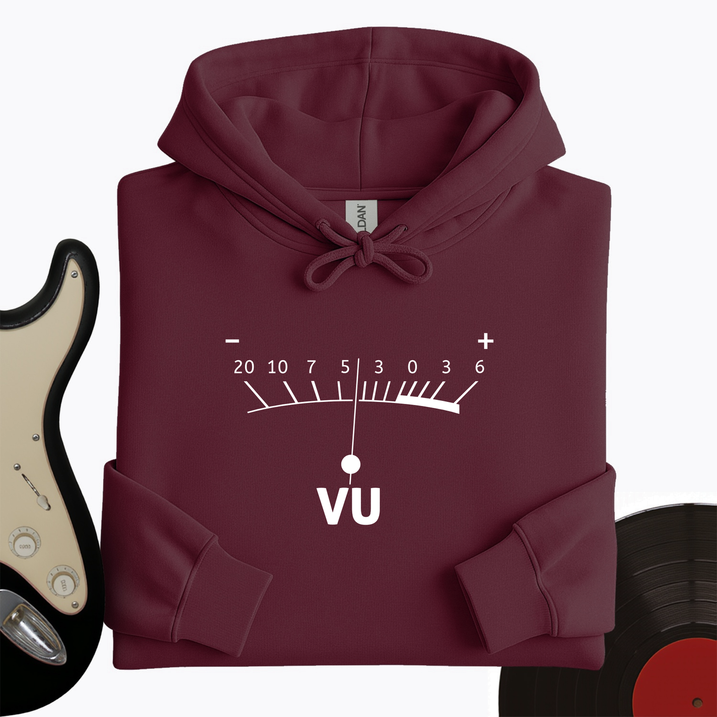 VU Meter B&W Hoodie