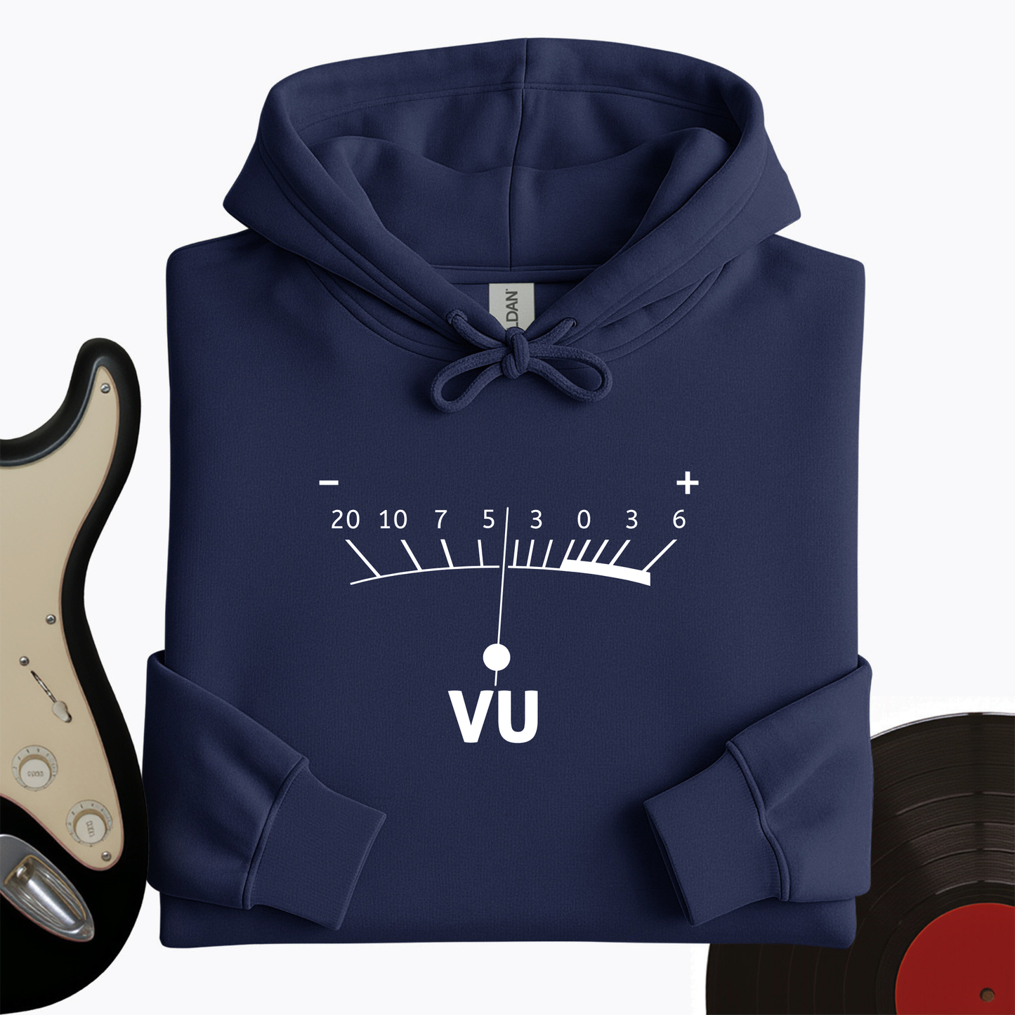 VU Meter B&W Hoodie