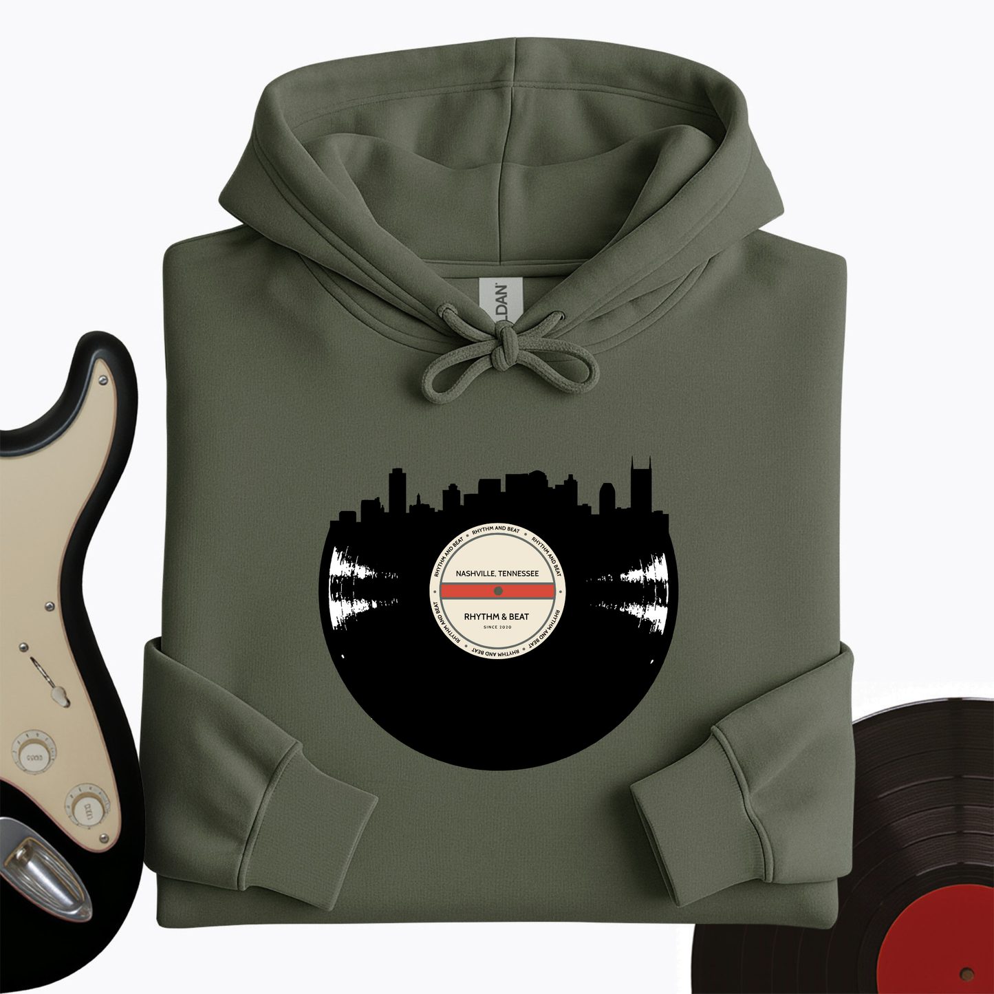 Vinyl Skyline Nashville Hoodie