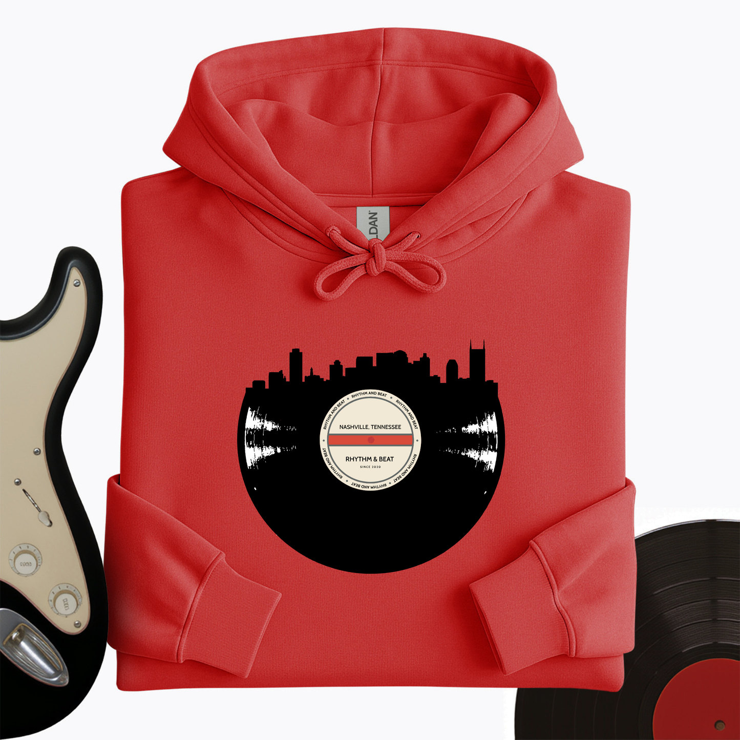 Vinyl Skyline Nashville Hoodie