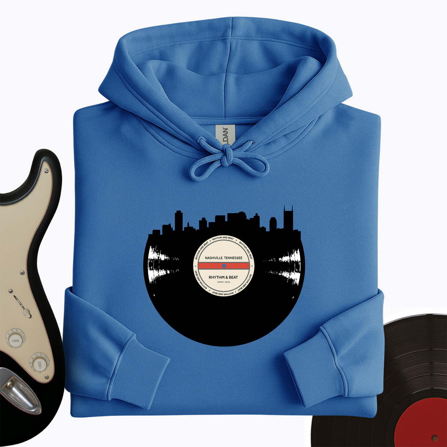 Vinyl Skyline Nashville Hoodie