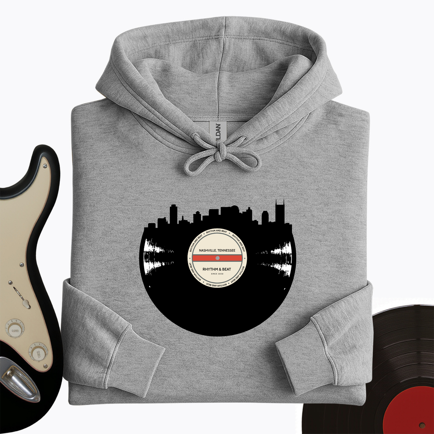 Vinyl Skyline Nashville Hoodie