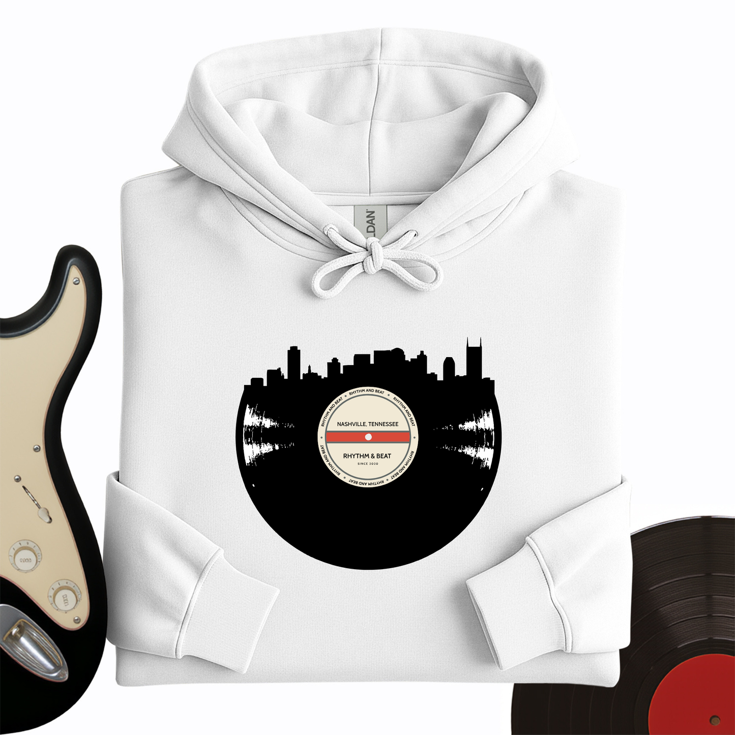 Vinyl Skyline Nashville Hoodie