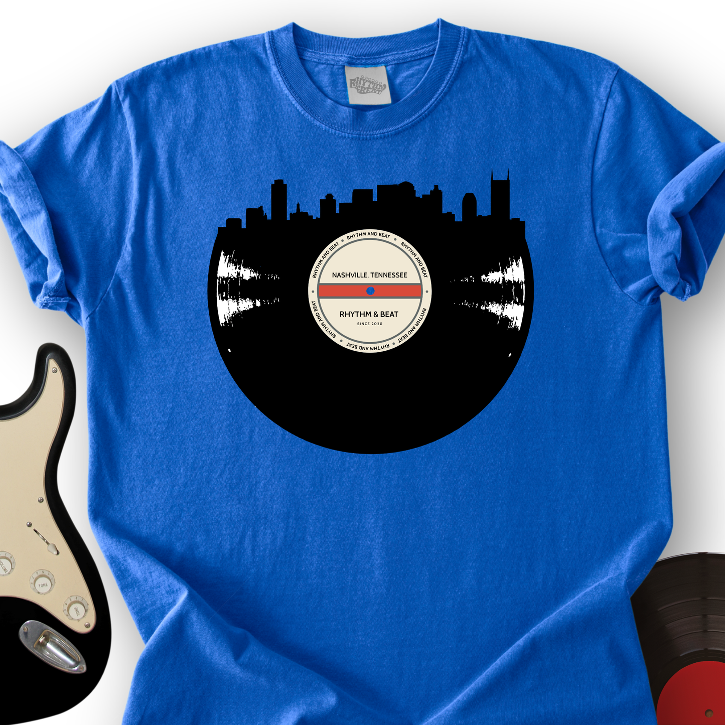 Vinyl Skyline Nashville T-Shirt