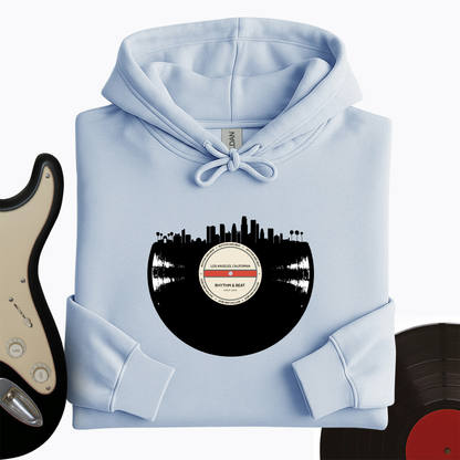Vinyl Skyline Los Angeles Hoodie