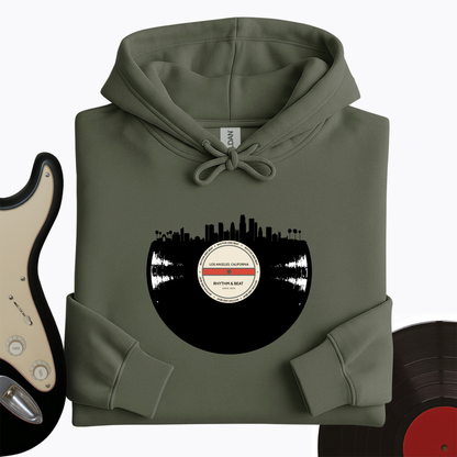 Vinyl Skyline Los Angeles Hoodie