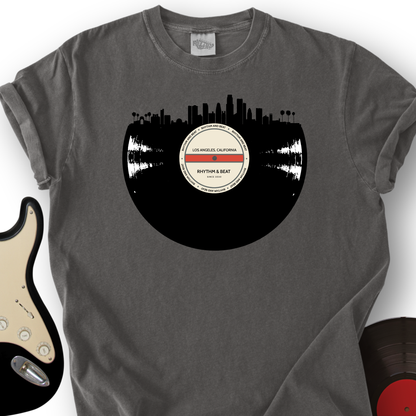 Vinyl Skyline Los Angeles T-Shirt