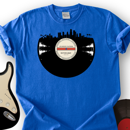 Vinyl Skyline Los Angeles T-Shirt