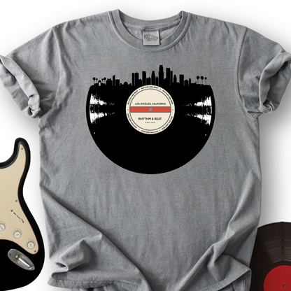 Vinyl Skyline Los Angeles T-Shirt