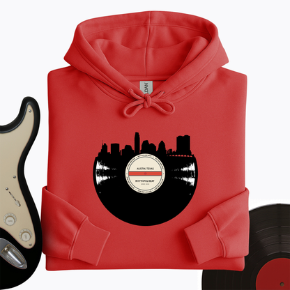 Vinyl Skyline Austin Hoodie