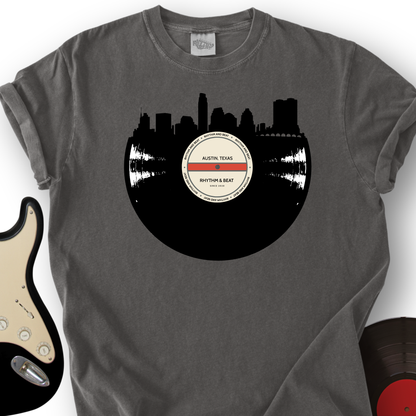 Vinyl Skyline Austin T-Shirt