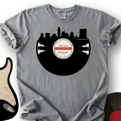 Vinyl Skyline Austin T-Shirt