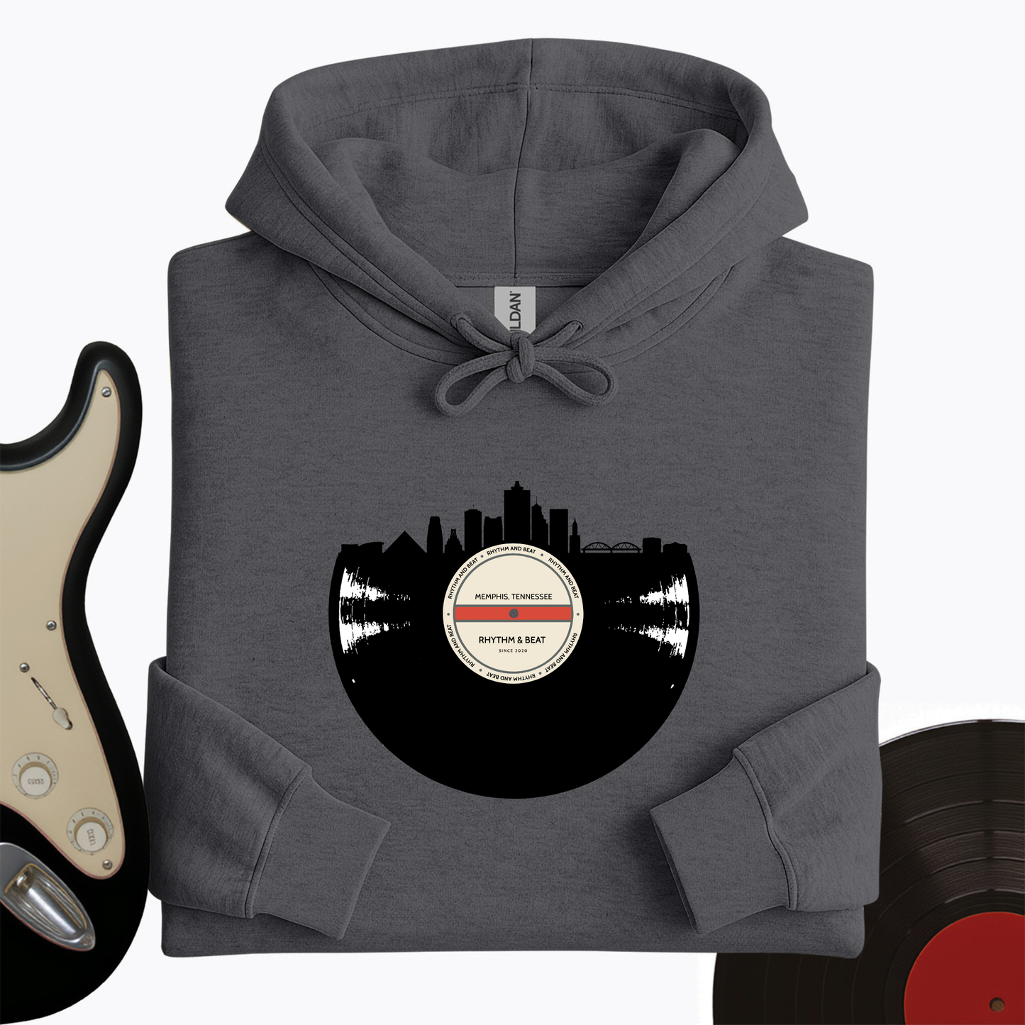 Vinyl Skyline Memphis Hoodie