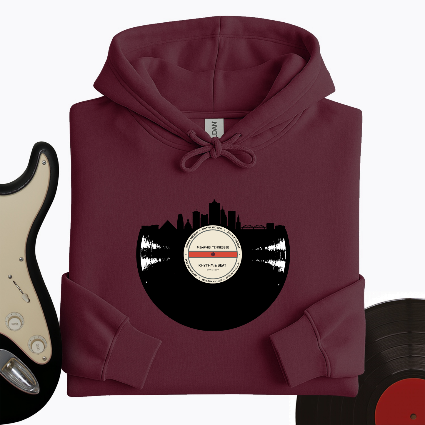 Vinyl Skyline Memphis Hoodie
