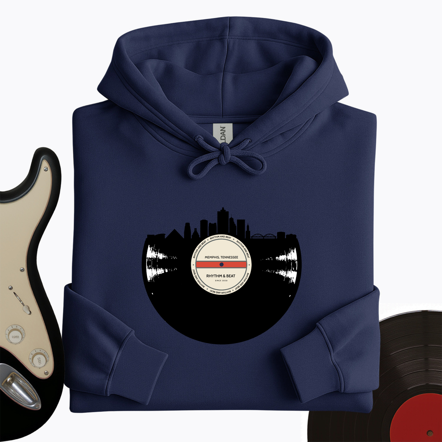 Vinyl Skyline Memphis Hoodie