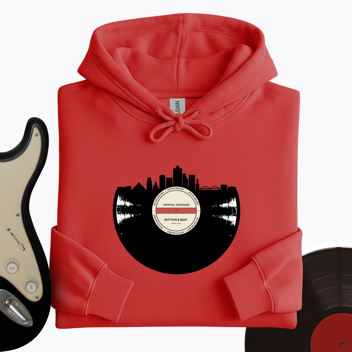 Vinyl Skyline Memphis Hoodie