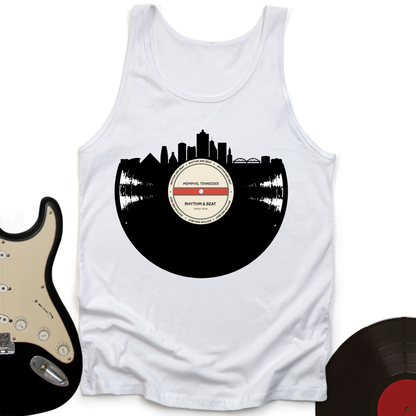 Vinyl Skyline Memphis Unisex Tank
