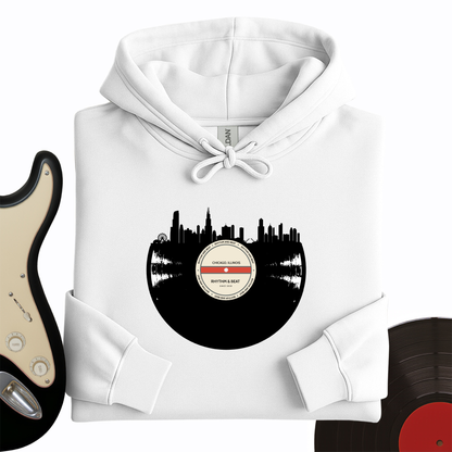 Vinyl Skyline Chicago Hoodie