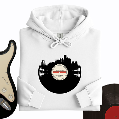 Vinyl Skyline Detroit Hoodie