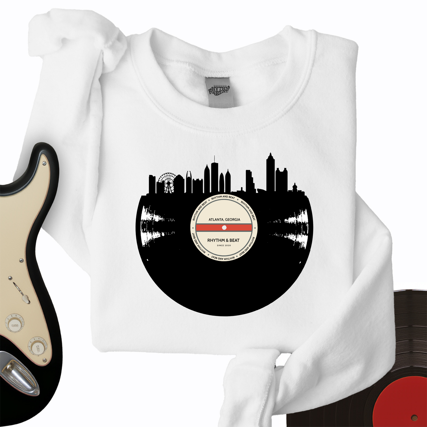 Vinyl Skyline Atlanta Crewneck