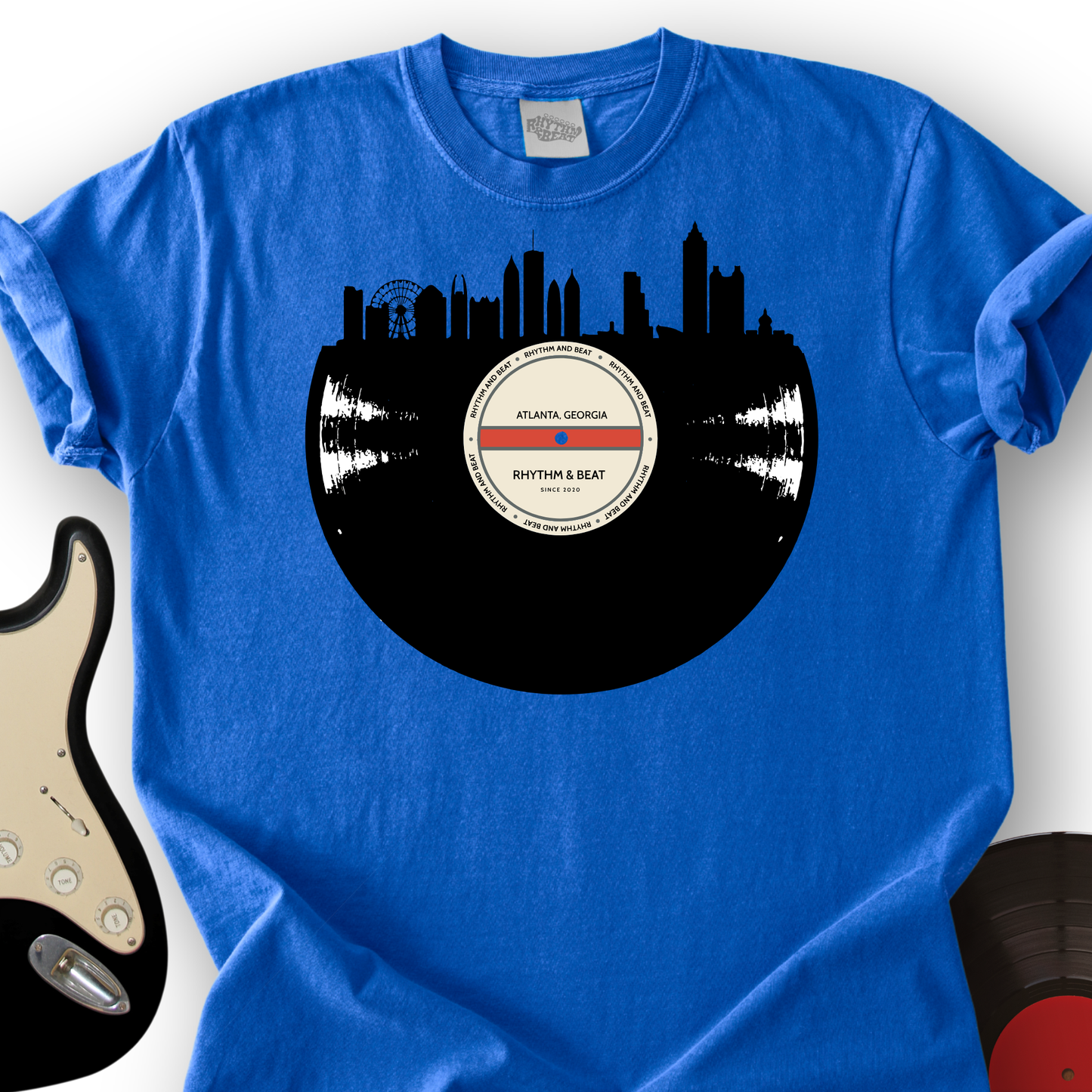 Vinyl Skyline Atlanta T-Shirt