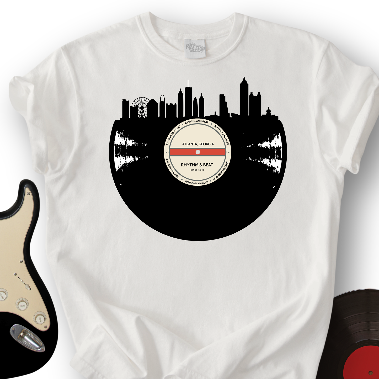Vinyl Skyline Atlanta T-Shirt