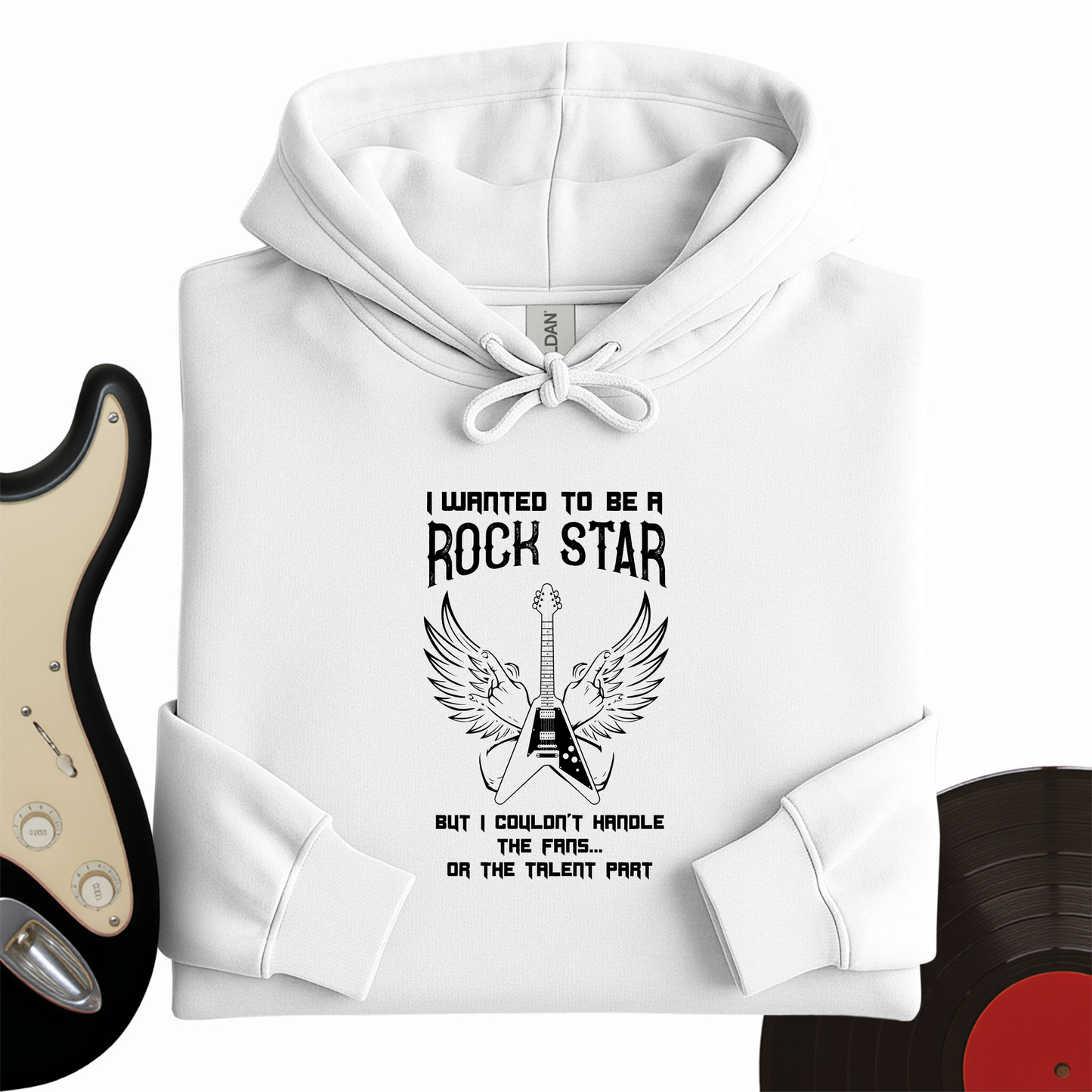 I Wanted To Be A Rockstar Hoodie