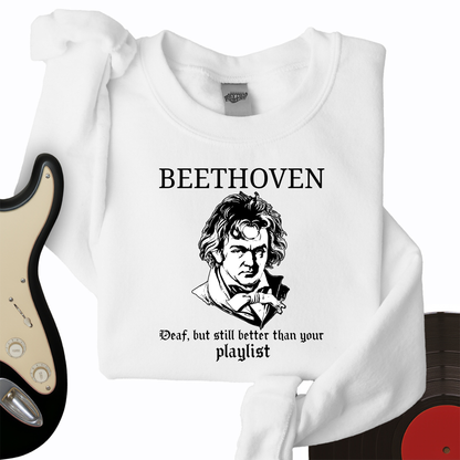 Beethoven Deaf Crewneck