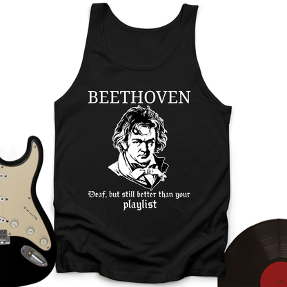 Beethoven Deaf Unisex Tank