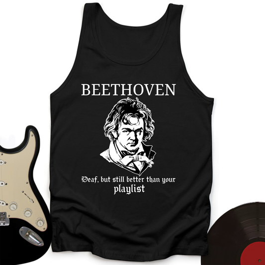 Beethoven Deaf Unisex Tank