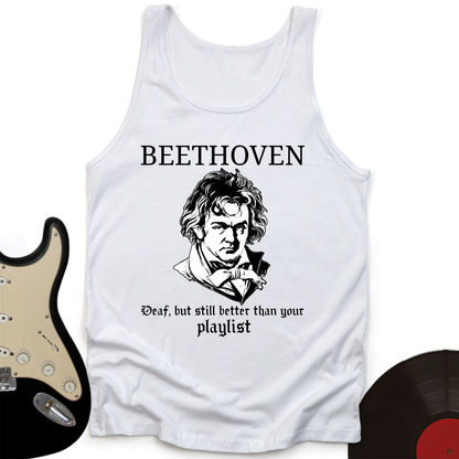 Beethoven Deaf Unisex Tank
