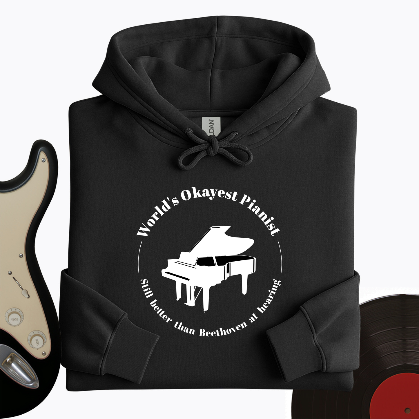 World's Okayest Pianist Hoodie