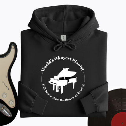 World's Okayest Pianist Hoodie
