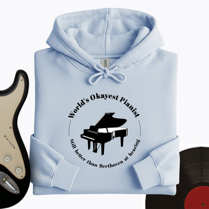 World's Okayest Pianist Hoodie
