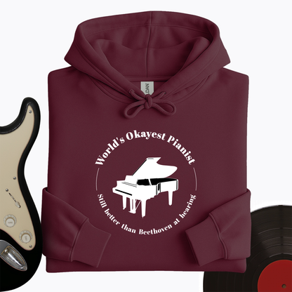 World's Okayest Pianist Hoodie