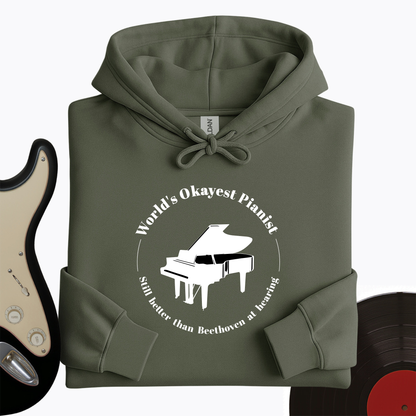 World's Okayest Pianist Hoodie