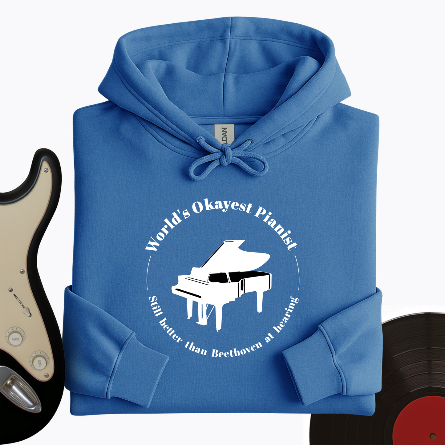World's Okayest Pianist Hoodie