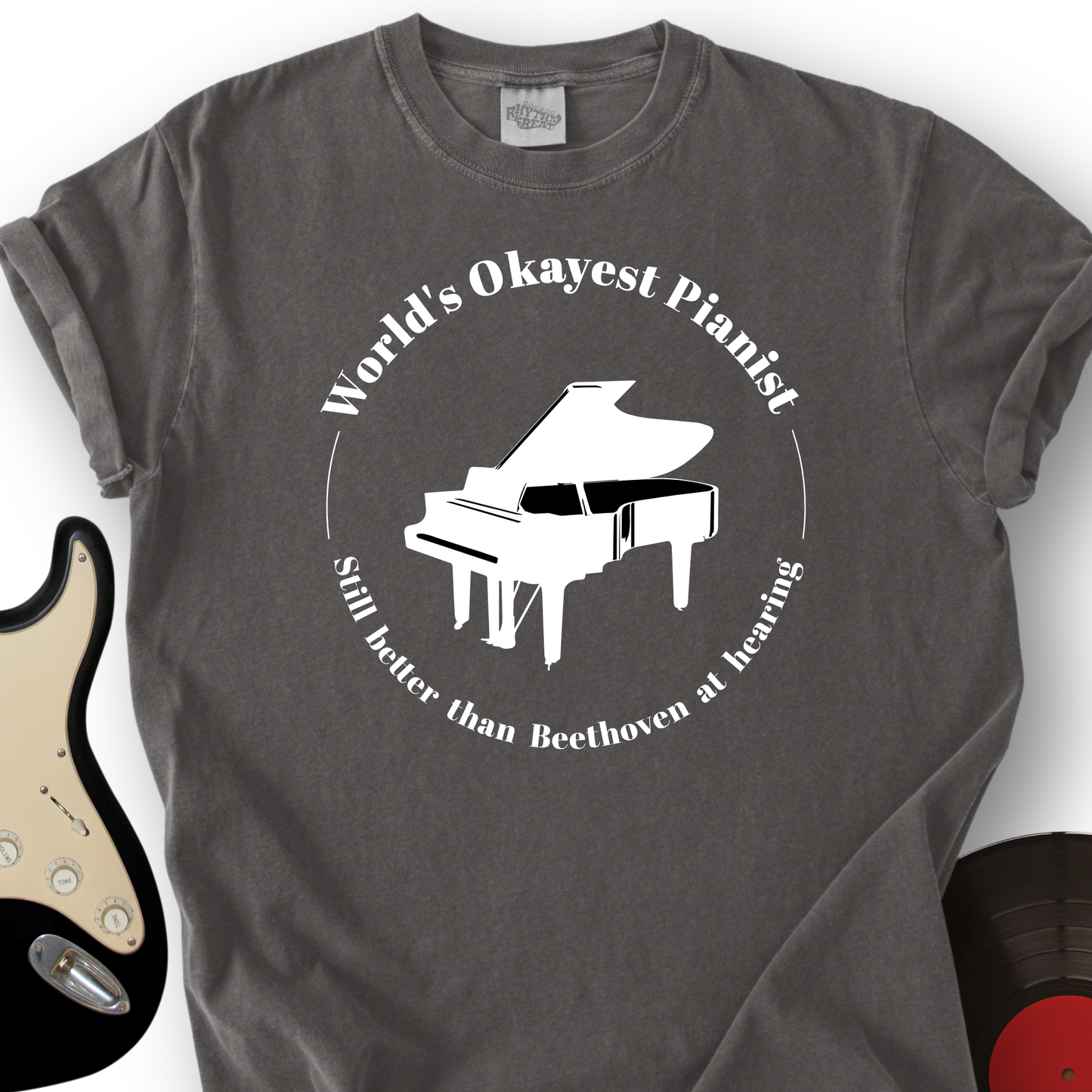 World's Okayest Pianist T-Shirt