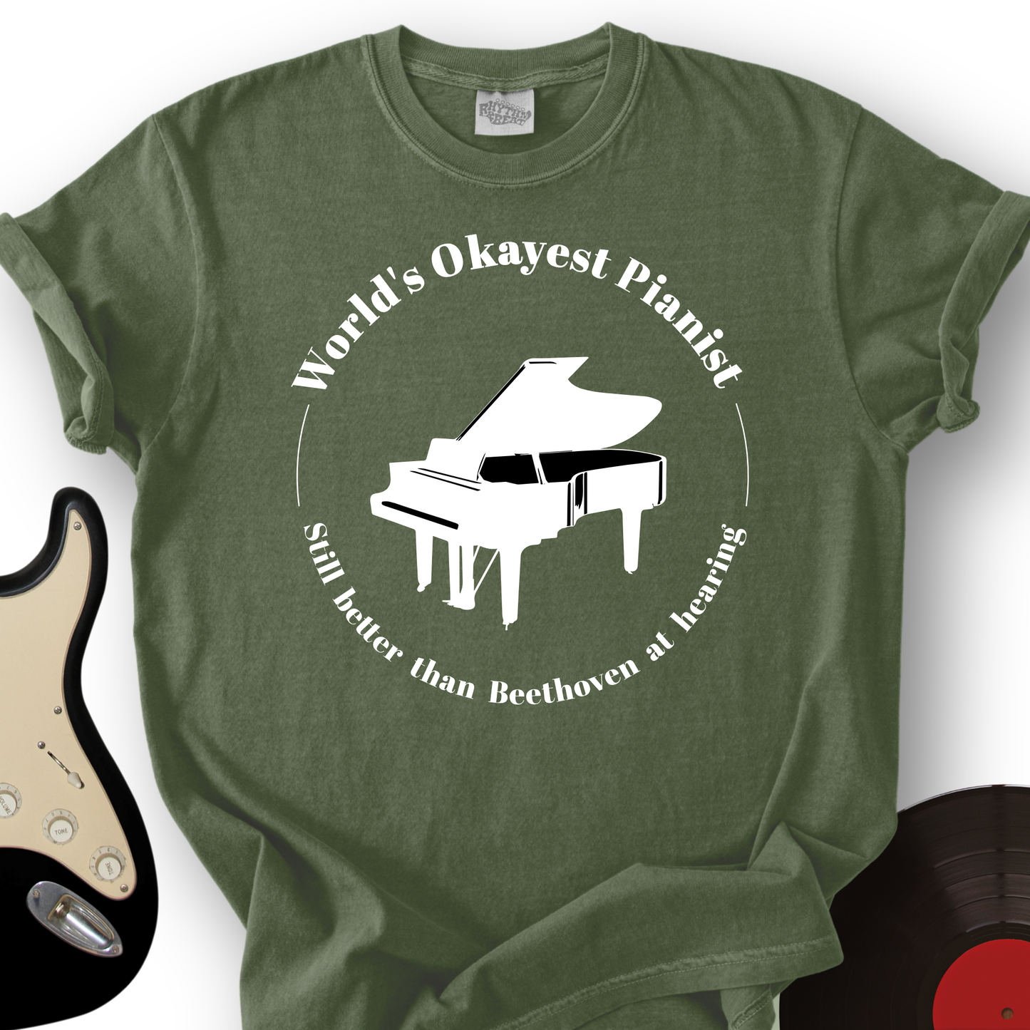 World's Okayest Pianist T-Shirt