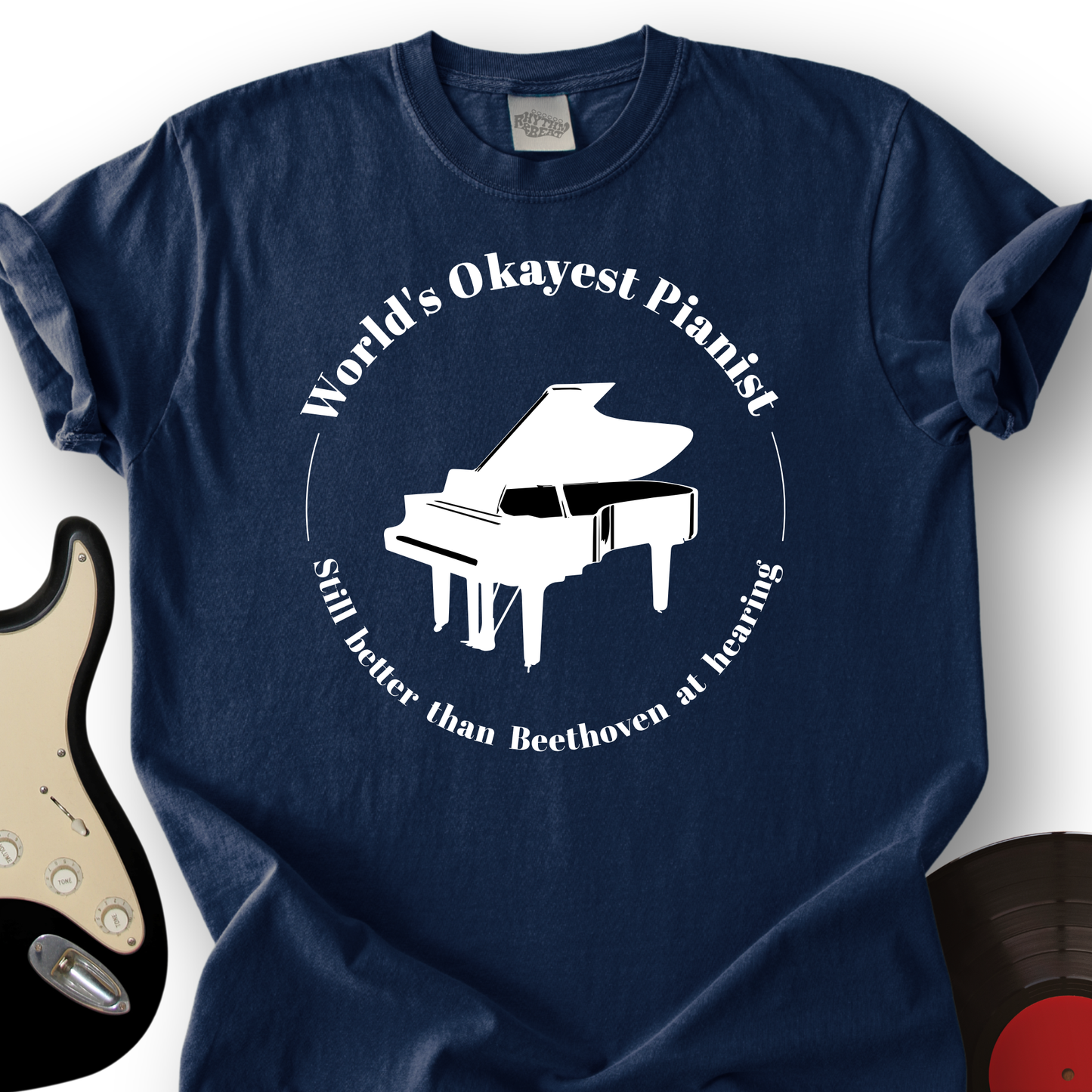 World's Okayest Pianist T-Shirt