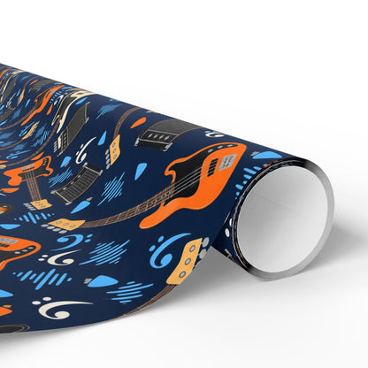 Bass Guitar Wrapping Paper