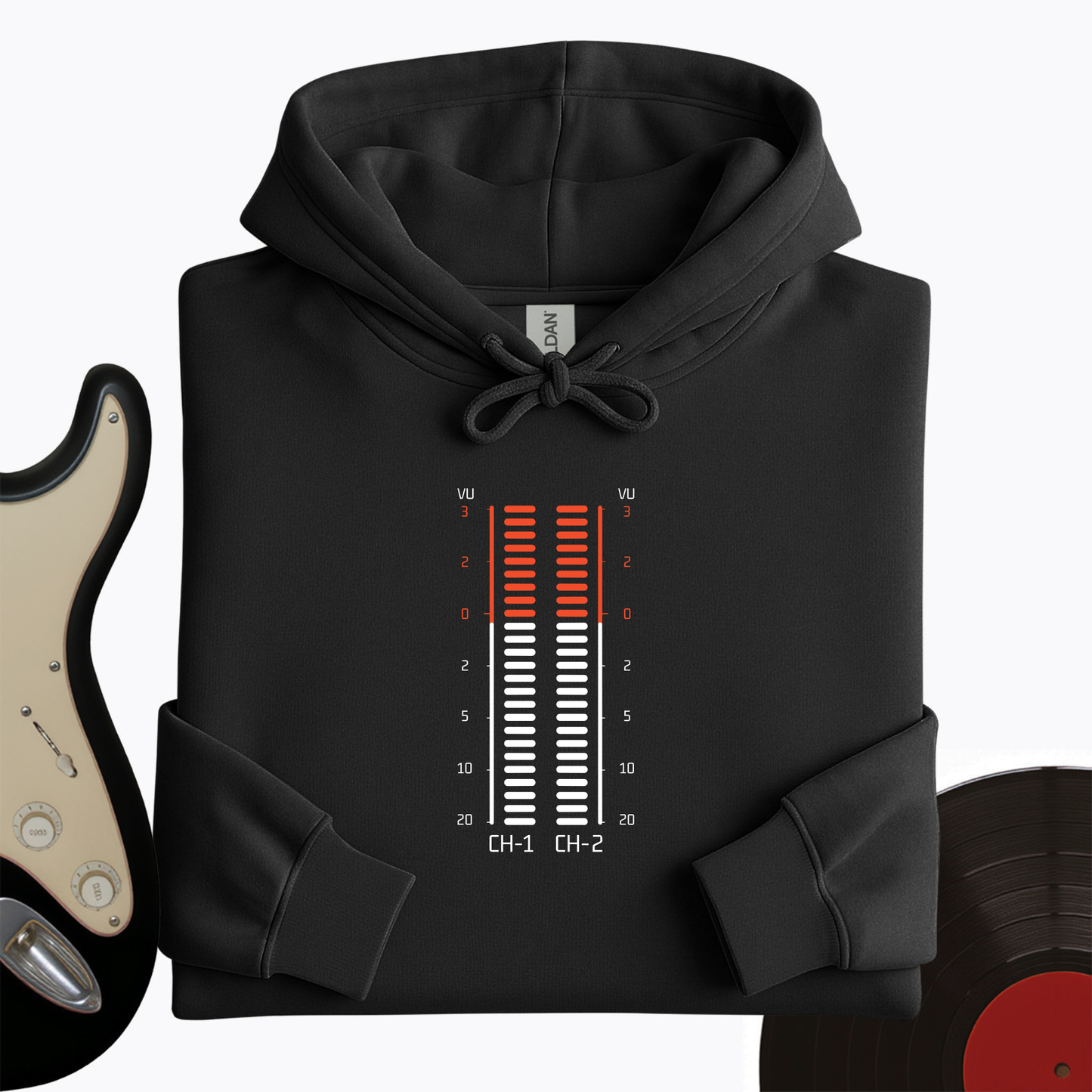 Vu Meter Sound Bar Hoodie