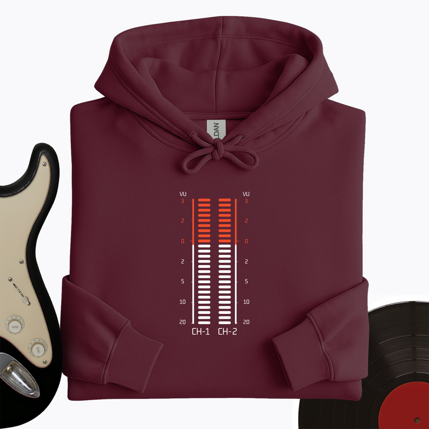 Vu Meter Sound Bar Hoodie