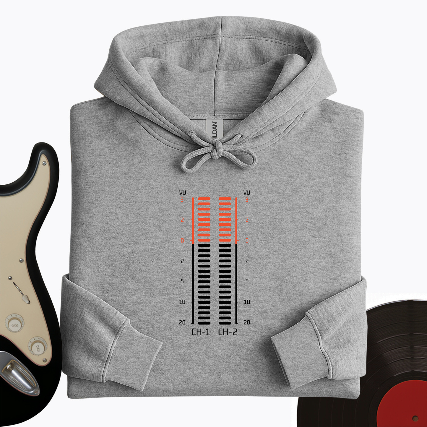 Vu Meter Sound Bar Hoodie
