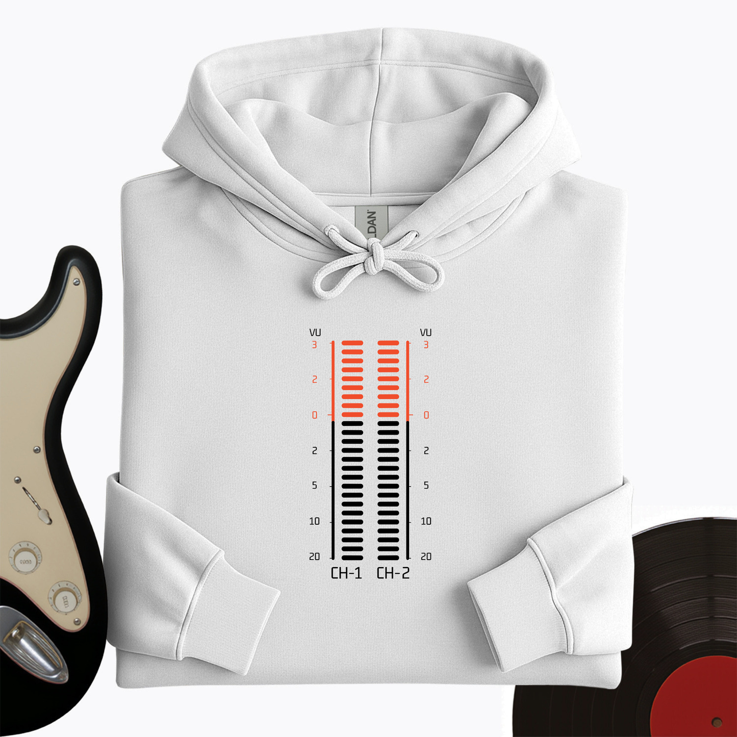 Vu Meter Sound Bar Hoodie