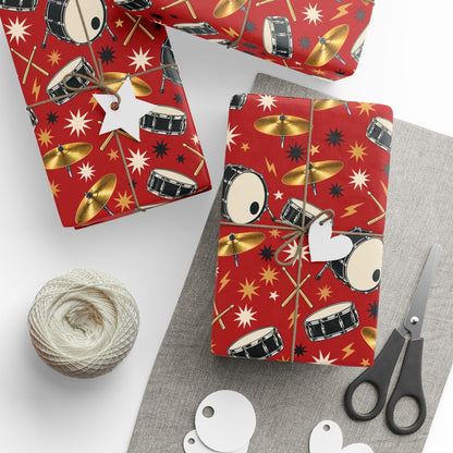Drummer Wrapping Paper