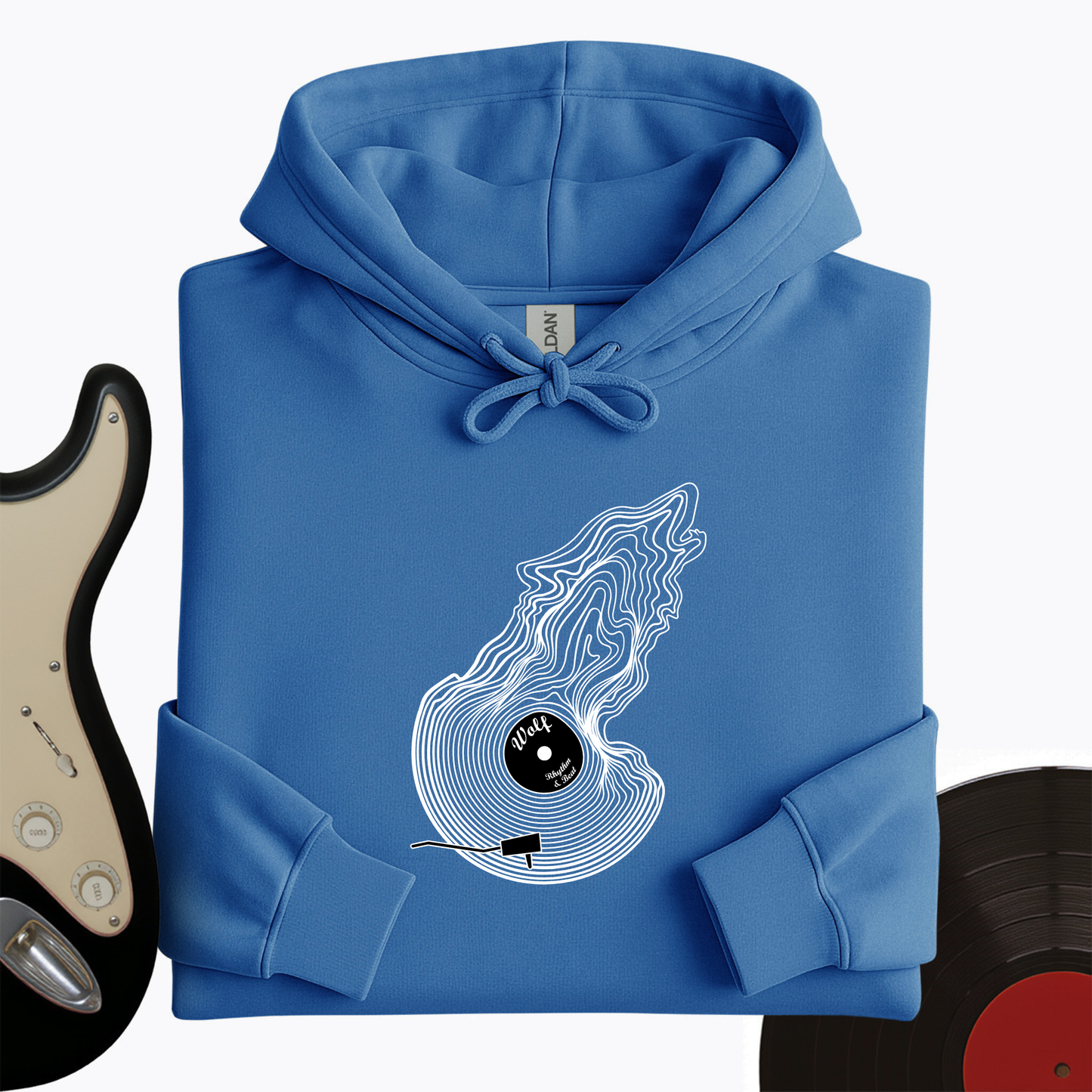 Vinimal Wolf Hoodie